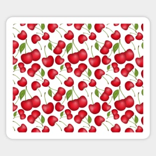 Cherries pattern Sticker